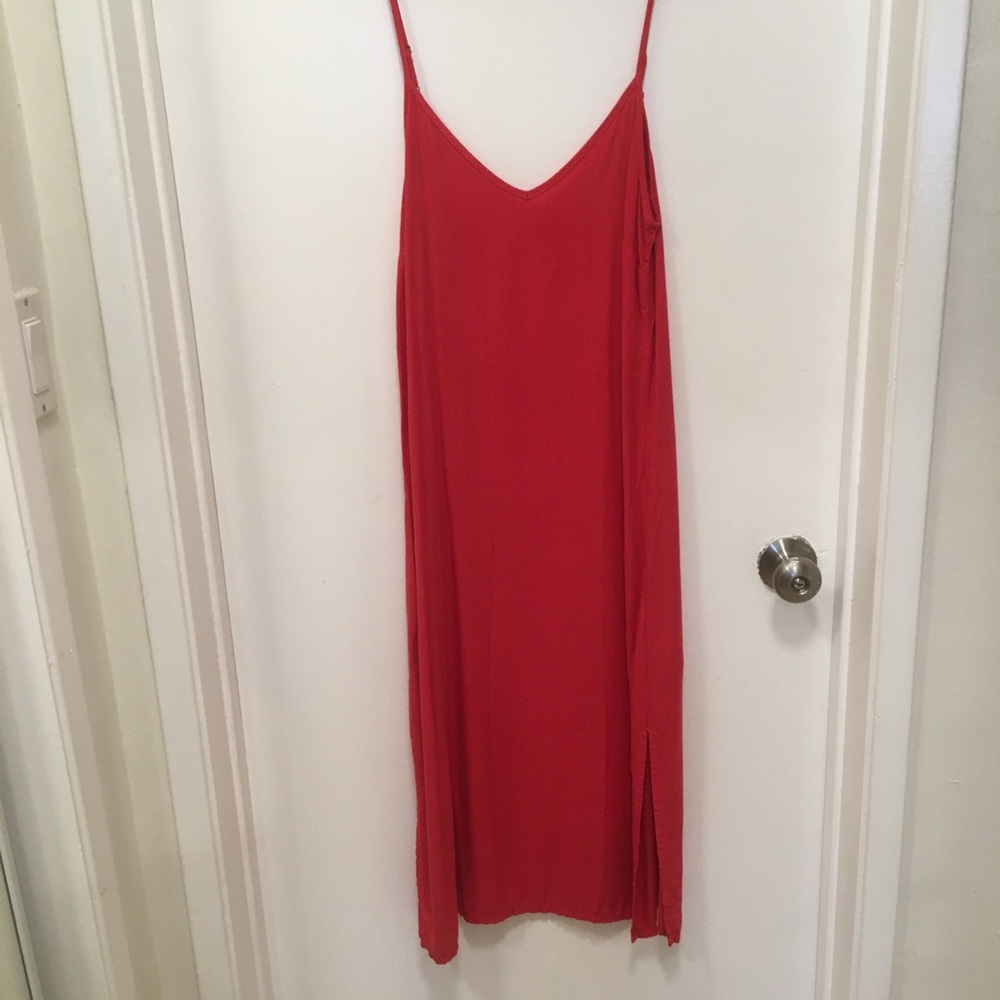 Splendid Red Tank Dress Small